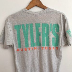 Tyler’s Austin Tee Shirt Gray Sea Green Neon Small